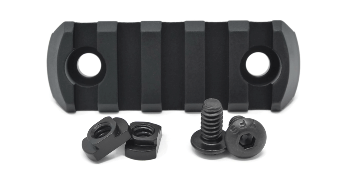 STNGR M-LOK Picatinny Rail Sections – 3, 5, and 7 Slots