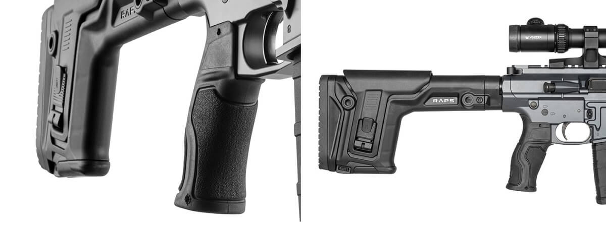 Fab Defense Gradus Pistol Grip with Beavertail for AR15