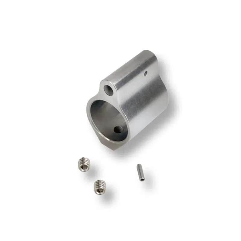 AT3™ AR-10/AR-15 Low Profile Stainless Steel Gas Block - .750" Set Screw