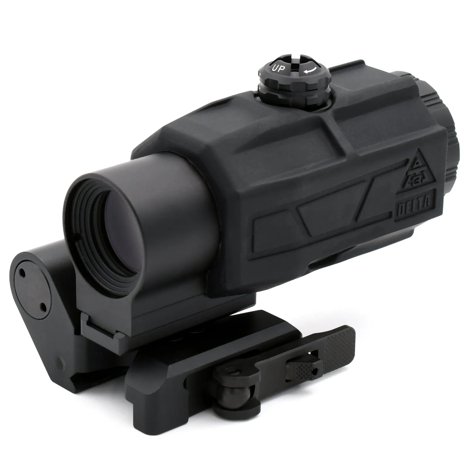 AT3™ DELTA 3x Red Dot Magnifier with QD Flip-to-Side Mount