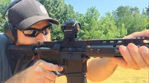 Using Red Dot Sight on Cross Eye Dominant Shooting
