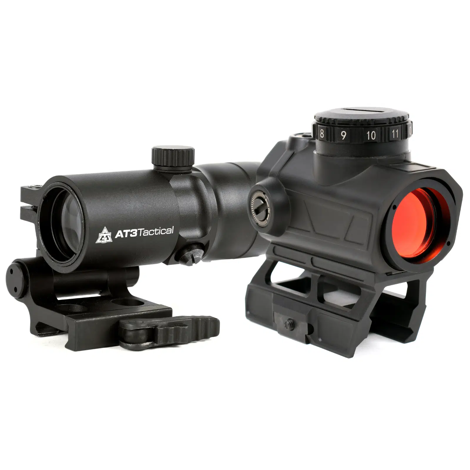 AT3™ ALPHA + 4xRDM Red Dot Kit – Includes Red Dot Sight & 4x Magnifier