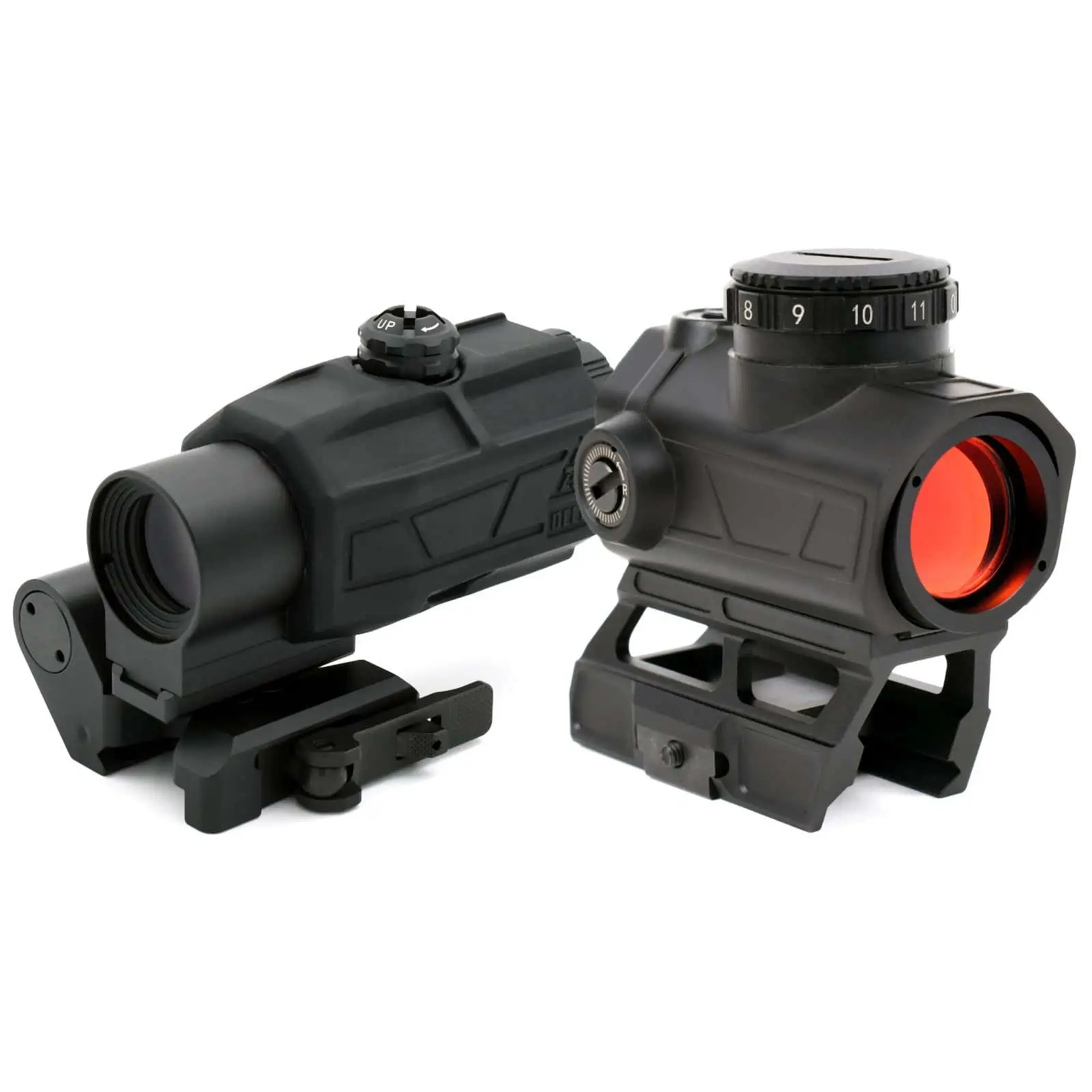 AT3™ ALPHA + DELTA Red Dot Kit – Includes Red Dot Sight & 3x Magnifier