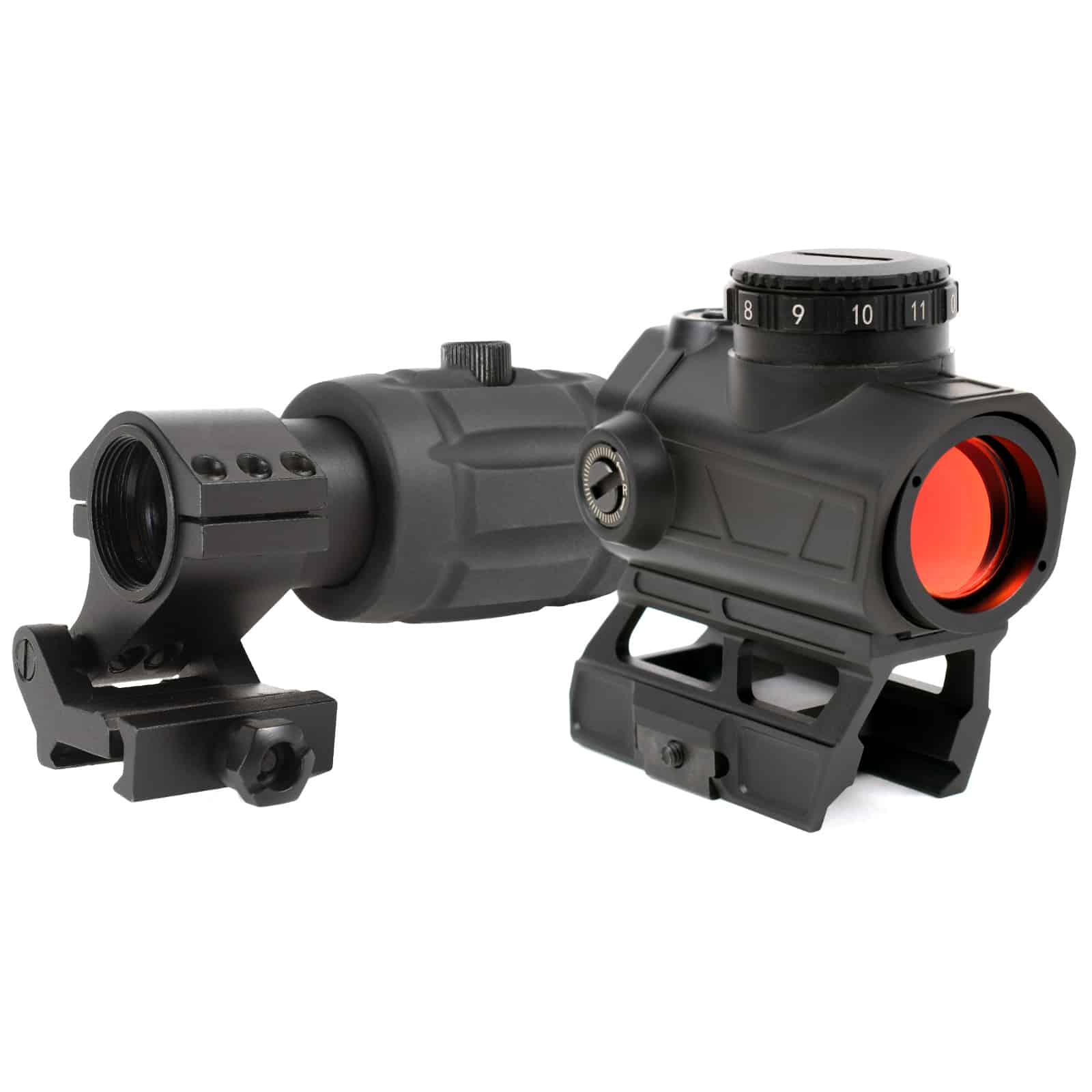 AT3™ ALPHA + RRDM Red Dot Kit - Includes Red Dot Sight & 3x Magnifier