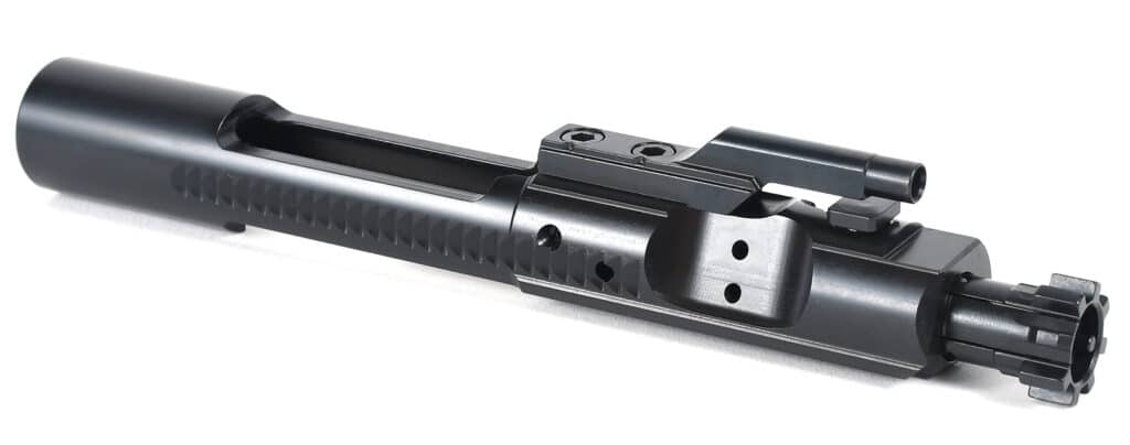 AT3's 6.5 Grendel Black Nitride Bolt Carrier is easy to clean and highly reliable.