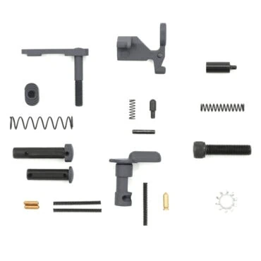 AT3 Tactical Cerakote Pro-Builder AR-15 Lower Parts Kit - Tungsten