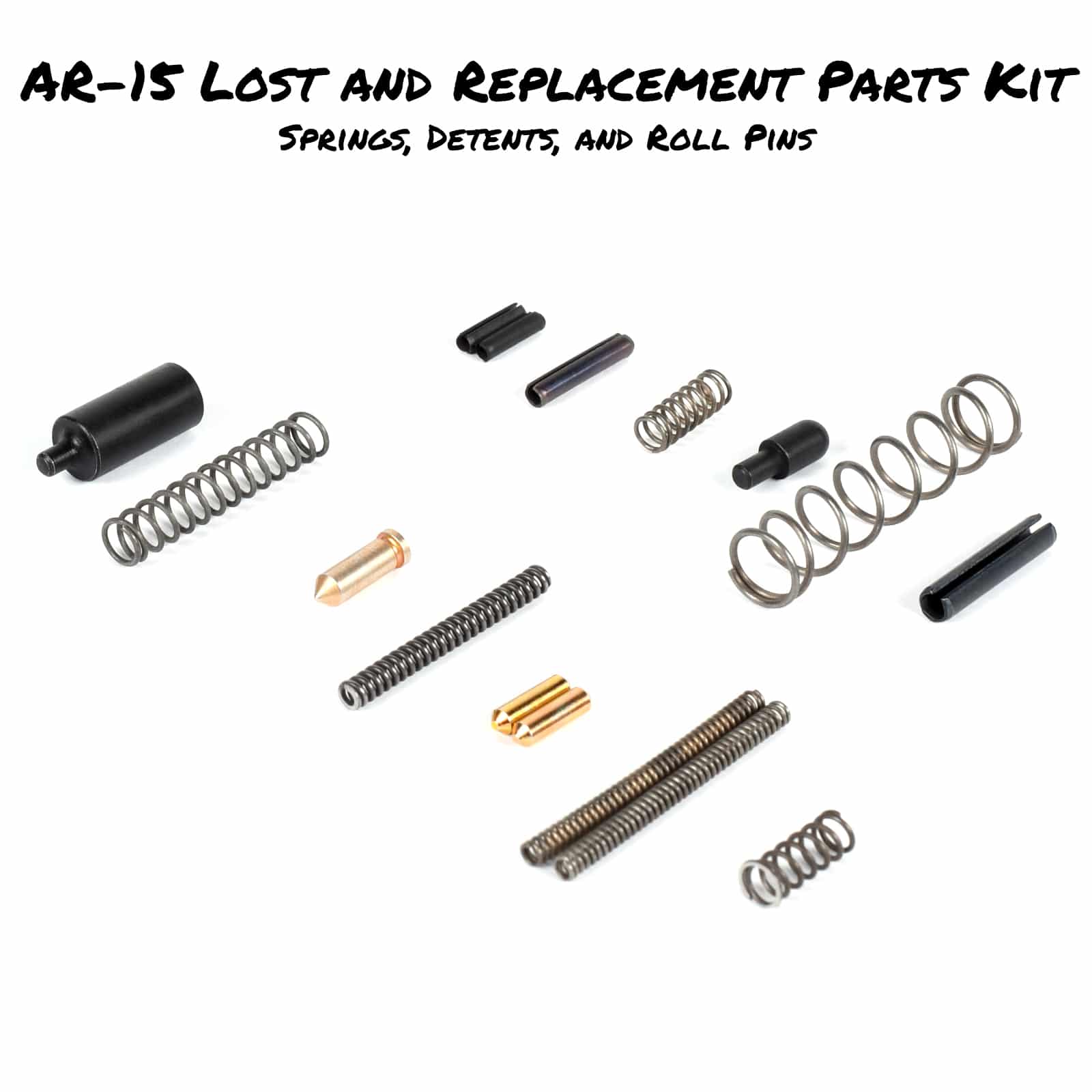 21Pcs/Pack Springs Assortment Kit Replacement Spring and Screws Pivot Column 