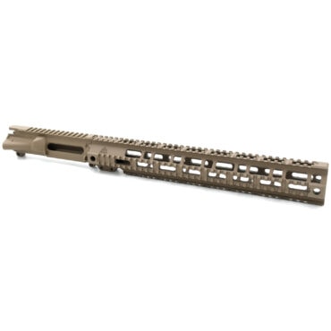 AT3 Tactical Forged AR-15 Upper Receiver with Pro Quad Rail Combo - 15 Inch - Flat Dark Earth