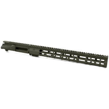 AT3 Tactical Forged AR-15 Upper Receiver with SPEAR M-LOK Handguard Combo - 15 Inch - OD Green