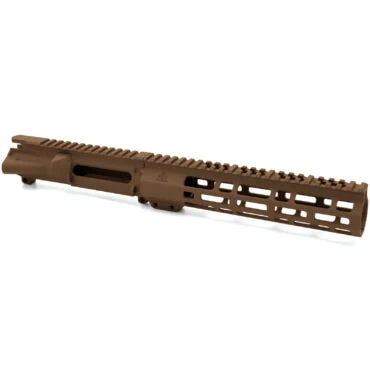 AT3 Tactical Forged AR-15 Upper Receiver with SPEAR M-LOK Handguard Combo - 9 Inch - Burnt Bronze