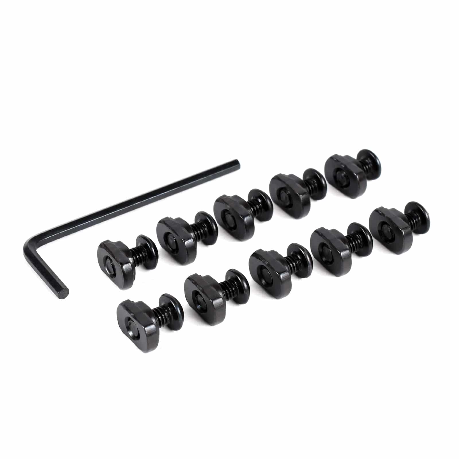 GOTICAL Combo of 5 Slots & 7 Slots M-Lock Rail Picatinny Rail Section Adapter Super Value Pack M-Lock with Set of Screws ML0K Picatinny Accessory Rail 