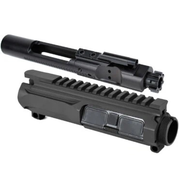 AT3 Tactical Slick Side AR-15 Upper with Nitride 5.56 Bolt Carrier Group - Black