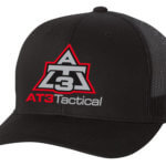 AT3 Tactical Trucker Cap in Black