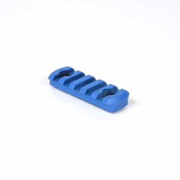 AT3™ M-LOK Rail Section - 5 or 7 Slots - Made in USA - 5 Slots - Blue