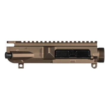 Aero Precision Assembled M5 Upper Receiver for AR-10 - Anodized Kodiak Brown - With Forward Assist
