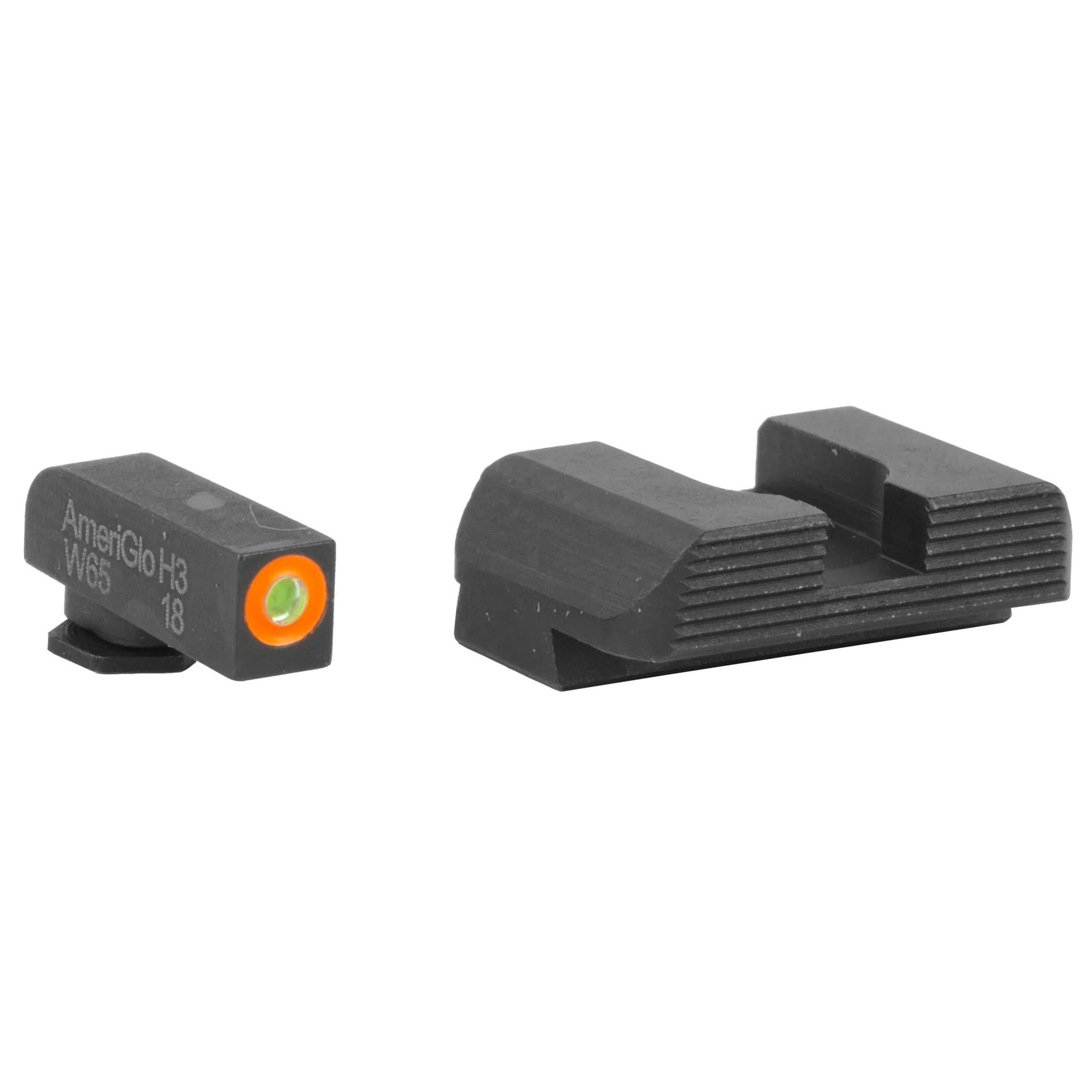 AmeriGlo Protector Tritium Iron Sight Set for Glock 42/43/43X/48