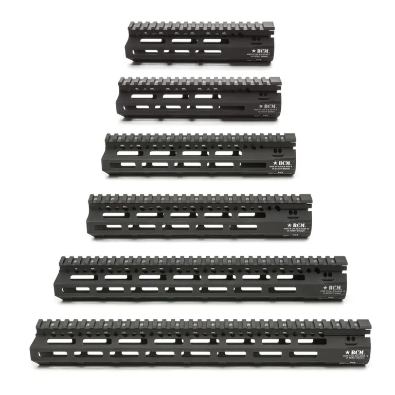 BCM AR-15 Gunfighter MCMR - .223/5.56mm M-LOK Compatible Modular Rail - 6 Sizes Available