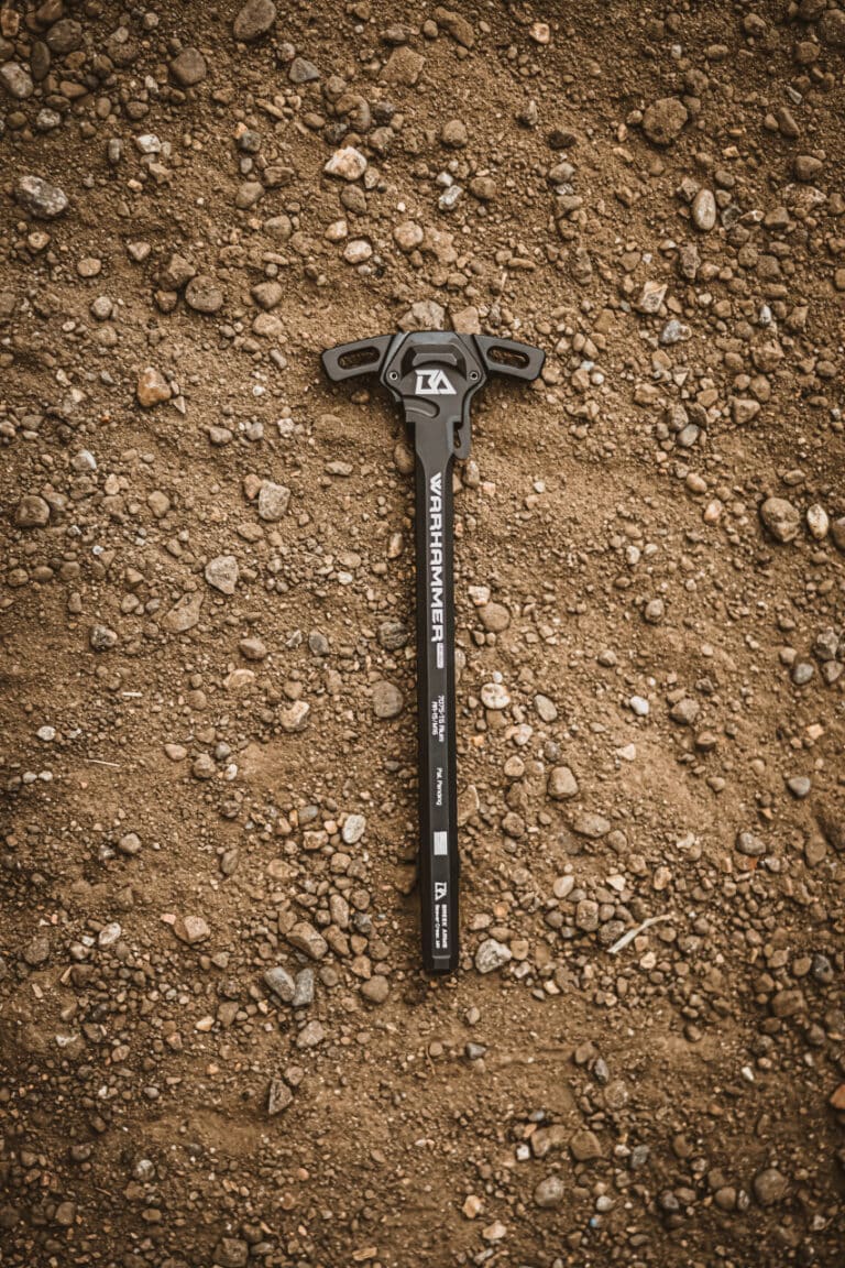 The Warhammer has a tough anodized finish that can endure hard use in the field.