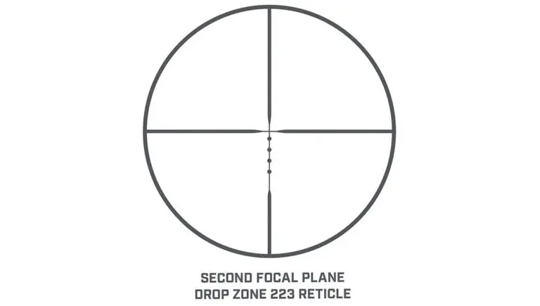 Bushnell Dropzone 223 Reticle
