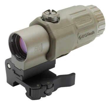 EOTech G33 3x Magnifier with Switch to Side Mount - Tan