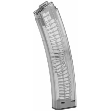 ETS CZ Scorpion EVO 9mm Magazine - 30 Rounds - Clear - AT3 Tactical
