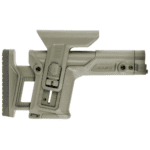 FAB Defense FXRAPSG RAPS Precision Buttstock made of Synthetic Material with OD Green Finish, Adjustable Cheekrest, Rubber Butt Pad & Picatinny Rail for AR-15