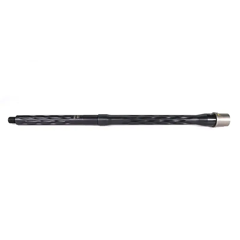 Faxon Firearms Match Series – 16 inch Flame Fluted Barrel – .223 Wylde – 5R – 416R – Nitride – Nickel Teflon Extension