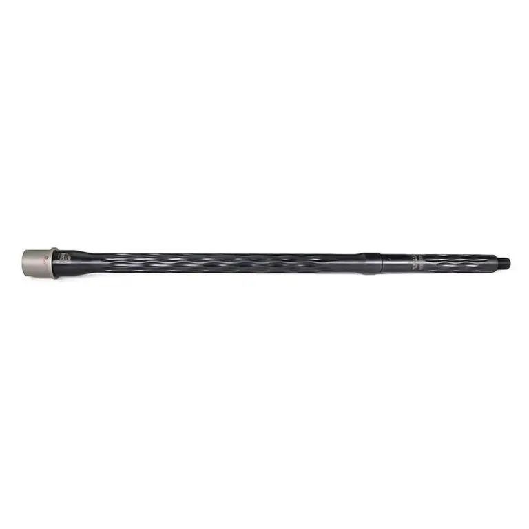 Faxon Firearms Match Series – 18 inch Flame Fluted Barrel – .223 Wylde – 5R – 416R – Nitride – Nickel Teflon Extension