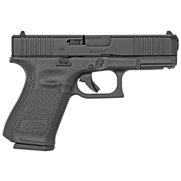 Glock G19 Gen5 Pistol with Front Serrations - 9mm/15 Round PA195S203