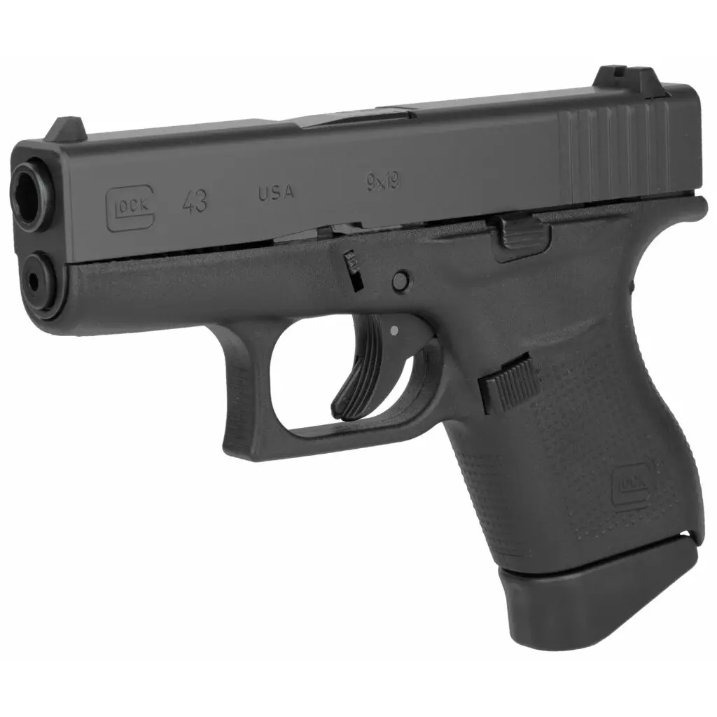 Glock G43 Subcompact Pistol - 9mm/6 Round UI4350201