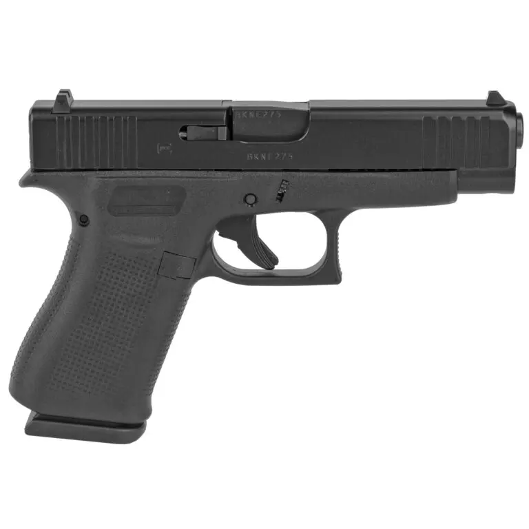 Glock G48 Compact Pistol with Front Serrations - 9mm/10 Round PA4850201