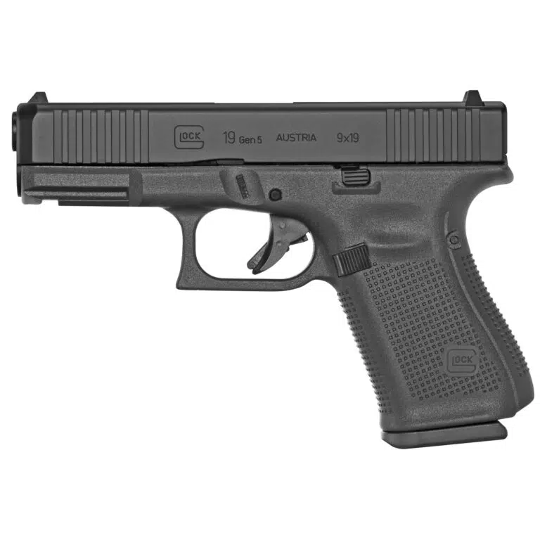 Glock 19 Gen5 9mm Compact Pistol – 10 Round - 3 Magazines