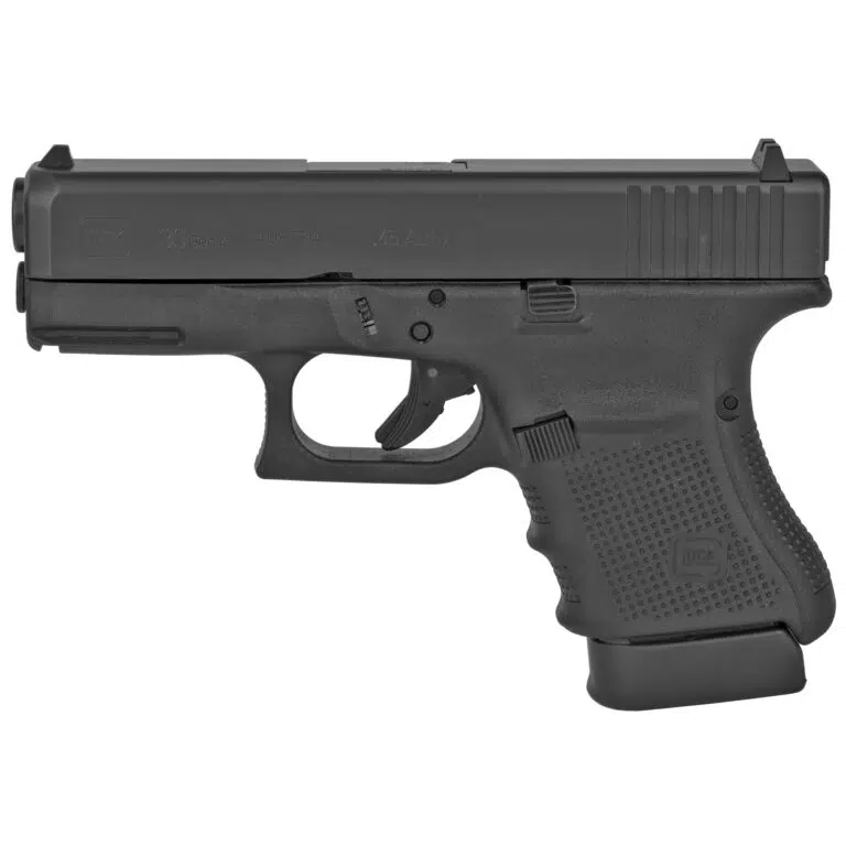 Glock 30 Gen4 45ACP Sub-Compact Pistol – 10 Round – 3 Magazines