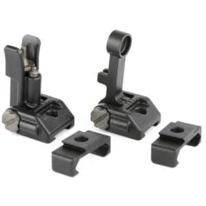 Griffin Armament M2 Sight Kit - Front And Rear Back Up Sights - AT3 Tactical