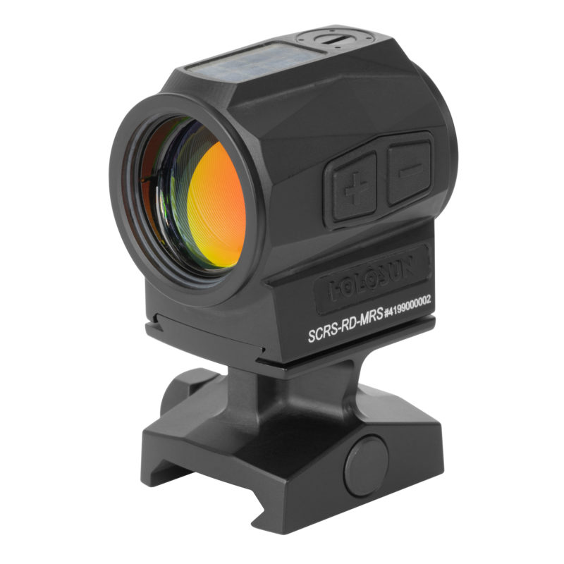 Holosun SCRS Red Dot Sight with Solar Battery Power - Red Reticle