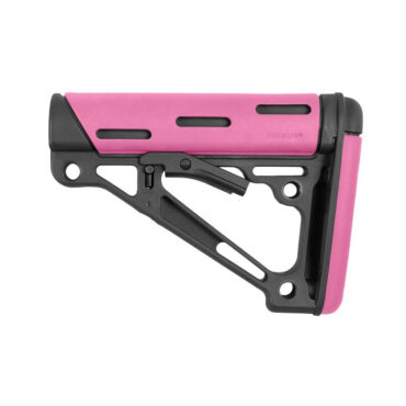 Hogue Mil-Spec Overmolded Buttstock - Pink