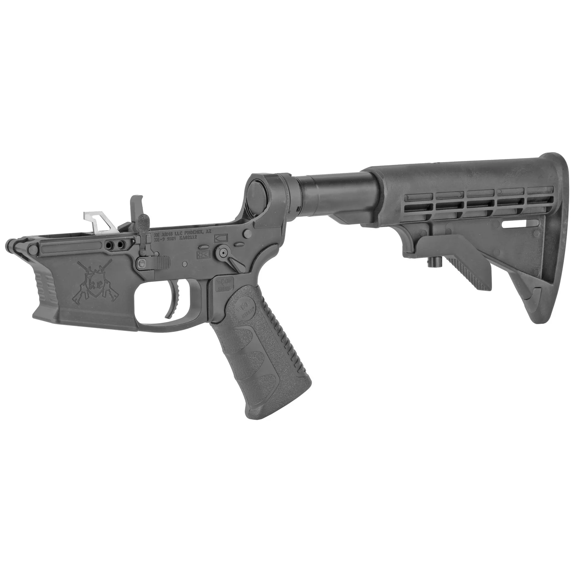 KE Arms KE-9 Complete 9mm AR-15 Lower with SLT Trigger