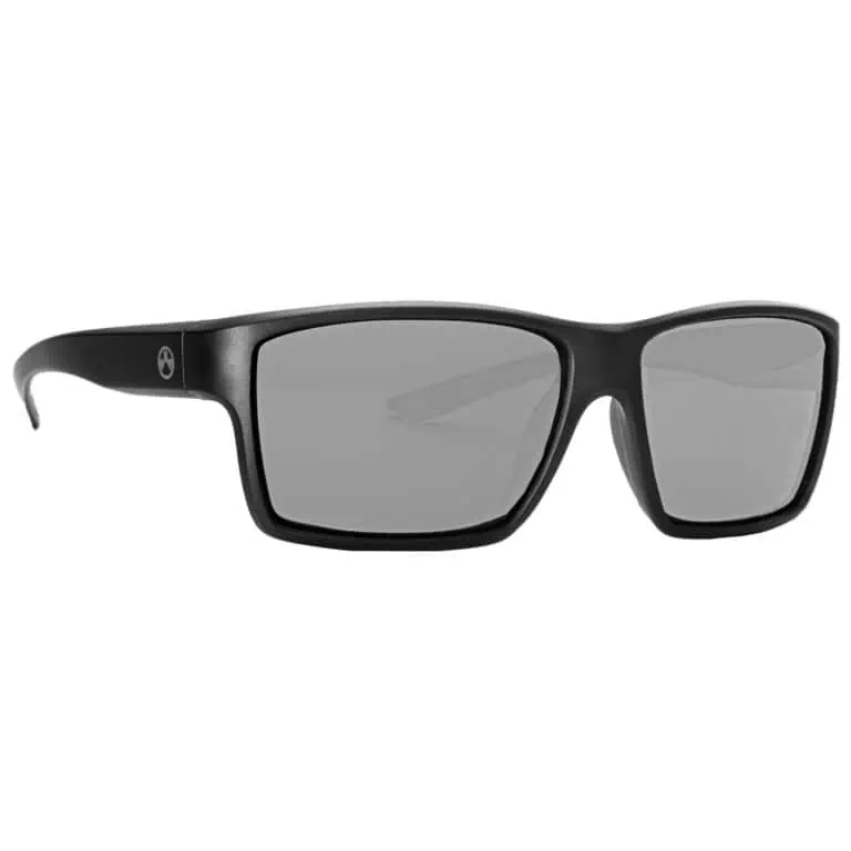 Magpul Industries, Explorer Eyewear, Polarized, Black Frame, Gray Lens/Silver Mirror