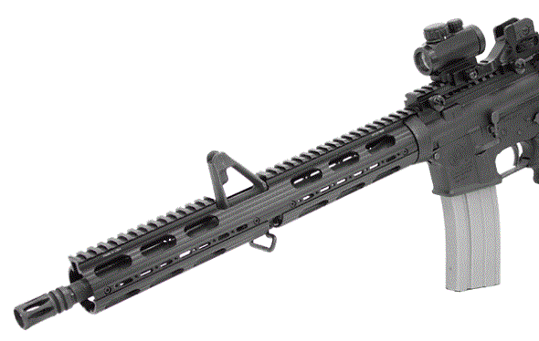 UTG Pro 15" AR-15 Drop-in Handguard - Extended Carbine Length Super Slim