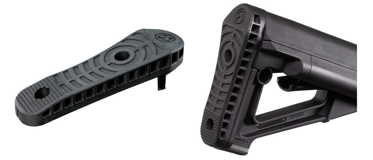 Magpul .70" Rubber Buttpad for CTR/MOE/UBR/ACS - MAG317