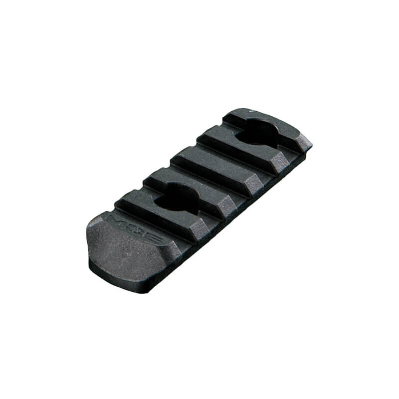 Magpul MOE Polymer Rail Sections Accessory Black 5 Slots MOE Hand Guard MAG406BLK