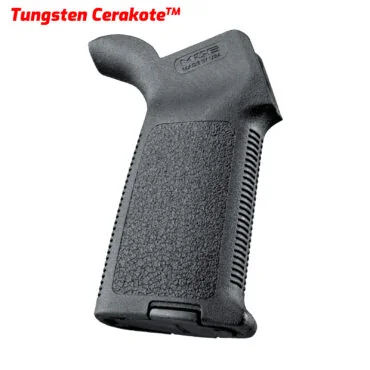 Mag415 MOE Pistol Grip with Tungsten Cerakote by AT3 Tactical