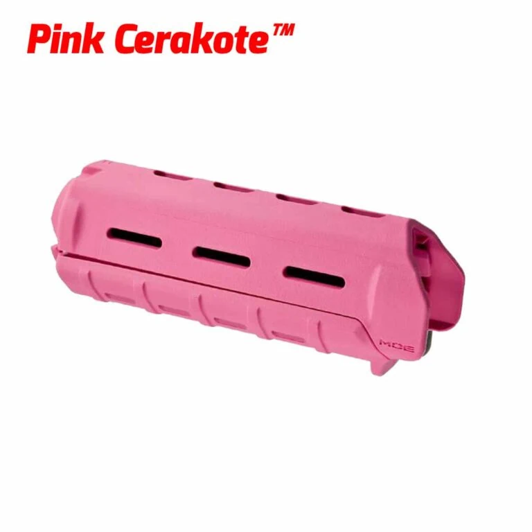 Open Box Return -Pink Cerakote-Magpul MOE M-LOK Carbine Length Handguard for AR-15- MAG424