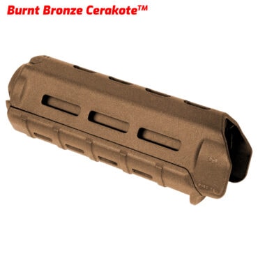 Mag424 MOE Carbine Handguard with Burnt Bronze Cerakote by AT3 Tactical