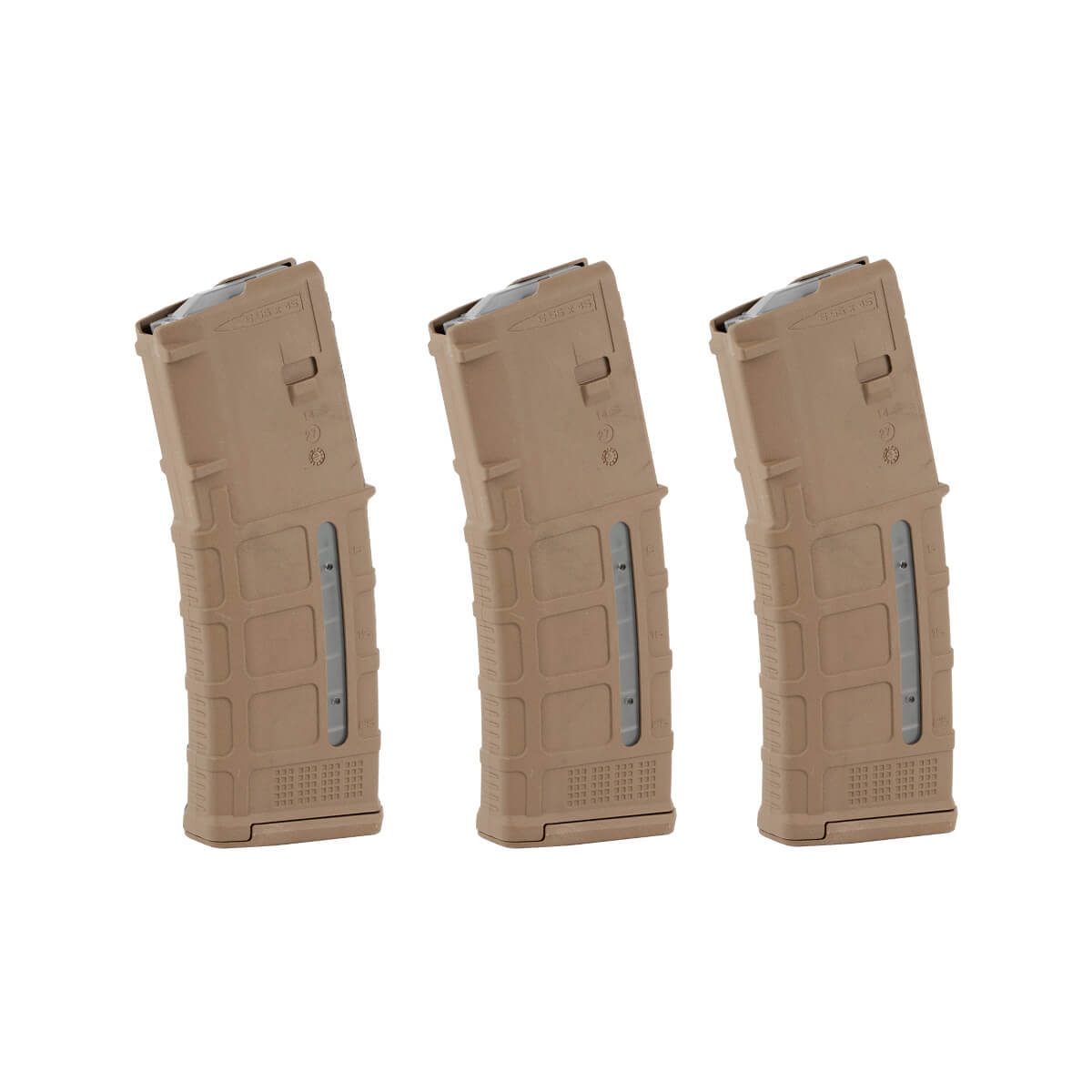 3-Pack Magpul PMAG M3 30 Round Window .223 / 5.56 NATO | AT3 Tactical