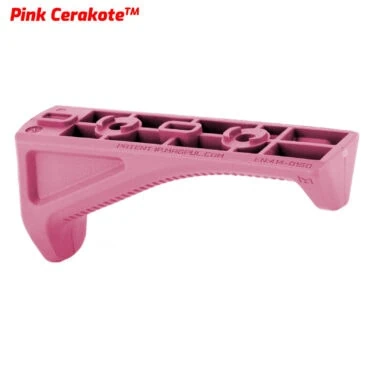 Mag598 Magpul M-LOK Angled Foregrip with Pink Cerakote by AT3 Tactical