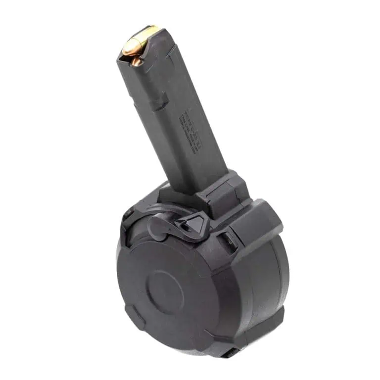 Open Box Return -Magpul PMAG D-50 GL9 50-Round Drum Magazine - 9mm - Fits Double Stack 9MM Glocks - MAG1033