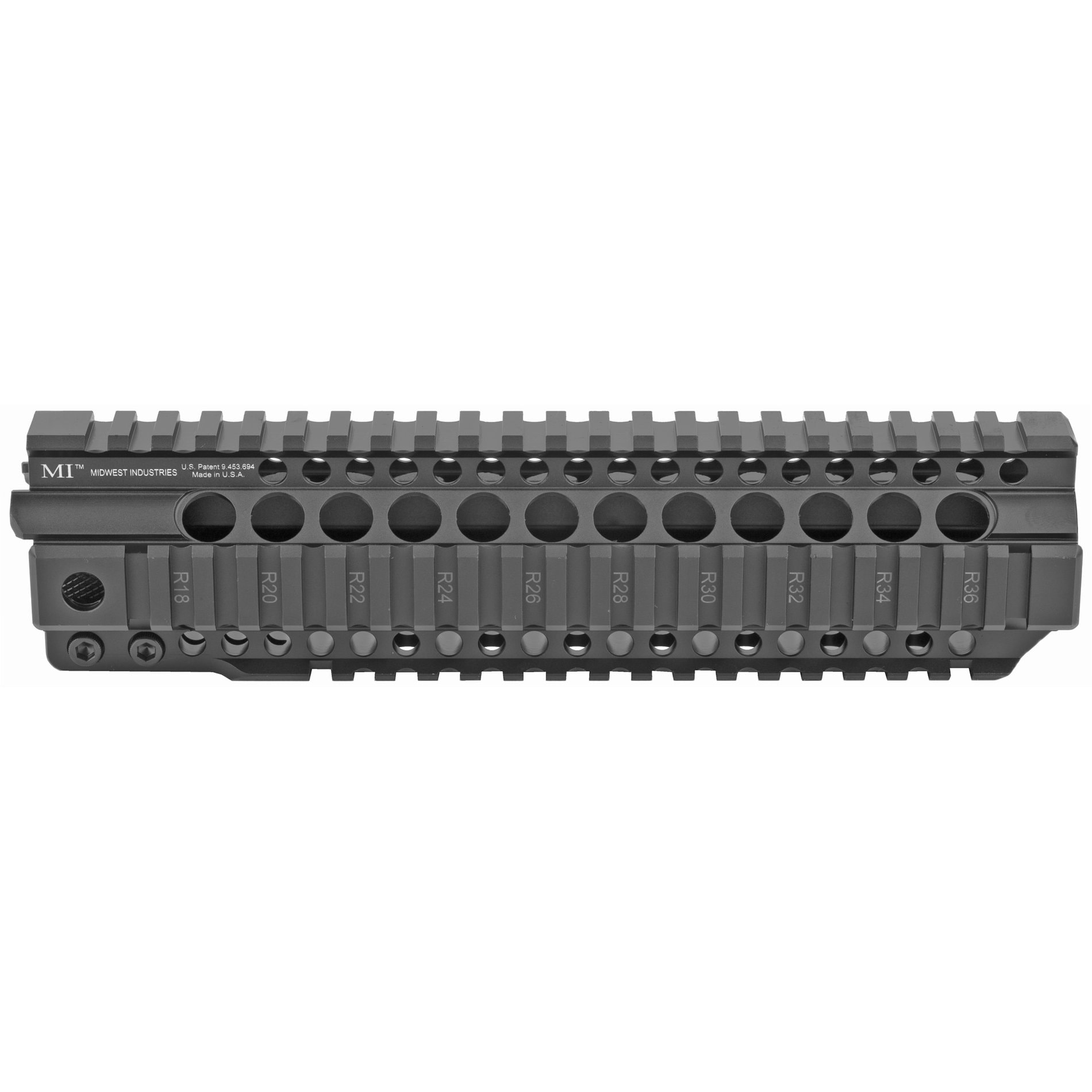 Midwest Industries Combat T-Series Free Float Quad Rail for AR-15