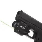 Nightstick TCM-550XL-GL Compact Tactical Weapon-Mounted Light with Green Laser - 550 Lumens