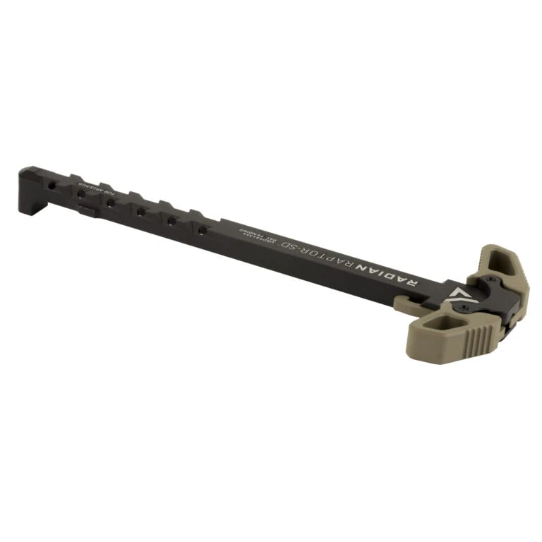 Radian Weapons, Raptor SD Ambidextrous Charging Handle, Ported, Flat Dark Earth, 5.56MM